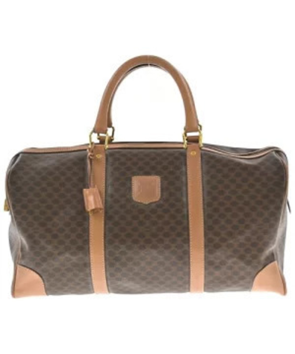Celine Boston Macadam Bag Brown All over
